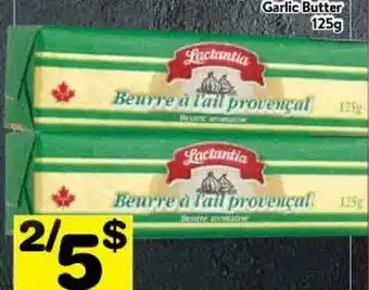 Supermarché PA Garlic butter offer
