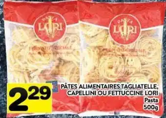 Supermarché PA Lori pasta offer