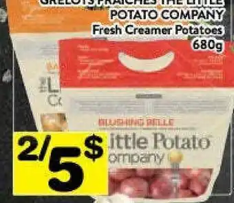 Supermarché PA The little potato company offer