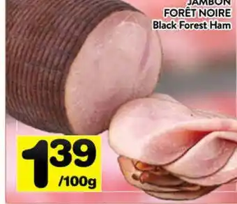 Supermarché PA Black forest ham offer