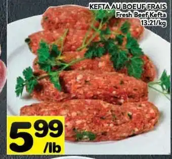 Supermarché PA Fresh beef kefta offer