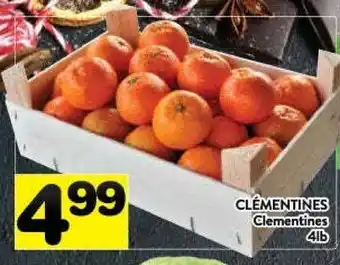 Supermarché PA Clementines offer