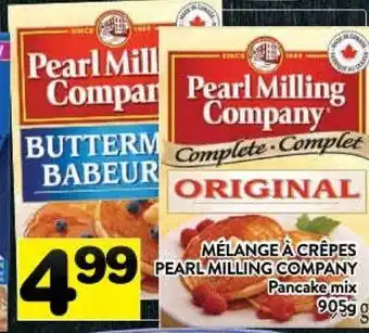 Supermarché PA Pearl milling company pancake mix offer