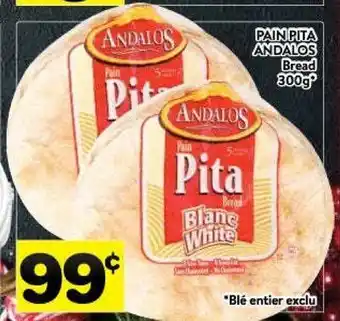 Supermarché PA Andalos bread offer