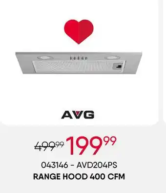 Meubles RD Range hood 400 cfm offer