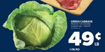 Real Canadian Superstore GREEN CABBAGE offer