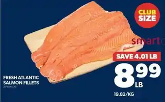 Real Canadian Superstore FRESH ATLANTIC SALMON FILLETS offer