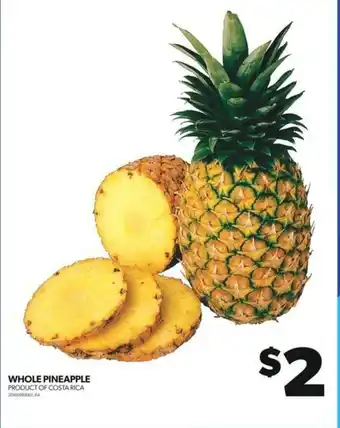 Real Canadian Superstore WHOLE PINEAPPLE offer