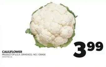 Real Canadian Superstore CAULIFLOWER offer