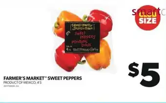 Real Canadian Superstore FARMER'S MARKET SWEET PEPPERS 4'S offer