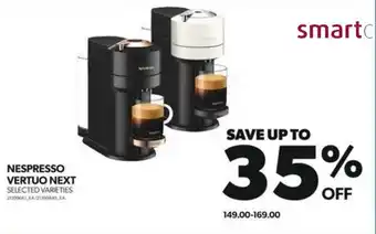 Real Canadian Superstore NESPRESSO VERTUO NEXT offer