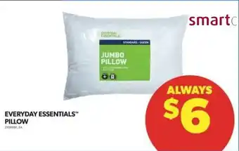 Real Canadian Superstore EVERYDAY ESSENTIALS PILLOW offer