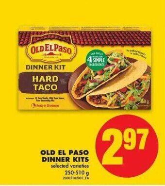 No Frills Old el Paso Dinner KIts offer