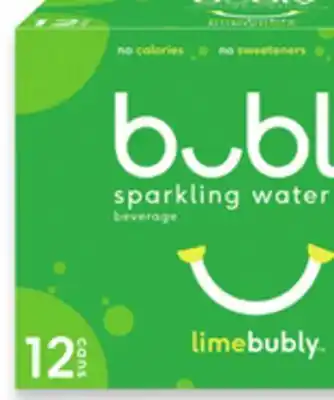 Walmart Bubly sparkling water beverage offer