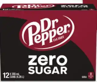 Walmart Dr pepper zero sugar offer