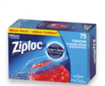 Walmart Ziploc freezer bags mega packs offer
