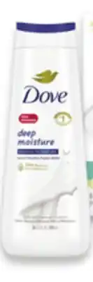 Walmart Dove body wash 591 ml or bar soap 6 x 106 g offer