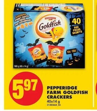 No Frills Pepperidge Farm Goldfish Crackers offer