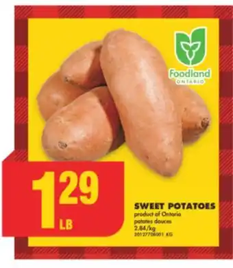 No Frills Sweet potatoes offer
