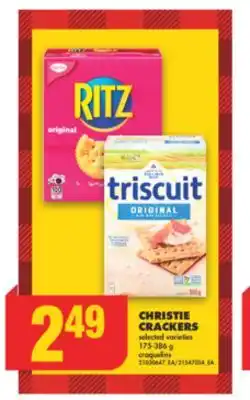 No Frills Christie crackers, 175-386 g offer