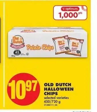 No Frills Old Dutch Halloween Chips offer