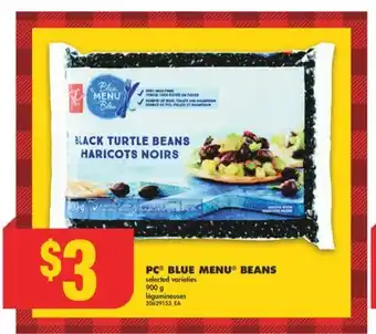 No Frills Pc blue menu beans, 900 g offer