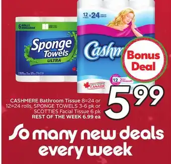 Sobeys Cashmere bathroom tissue offer