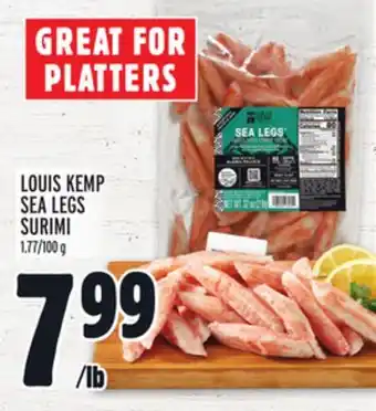 Metro Louis kemp sea legs surimi offer