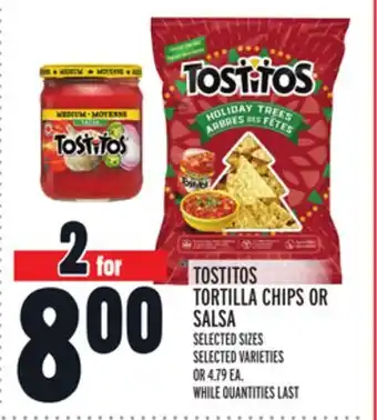 Metro Tostitos tortilla chips or salsa offer