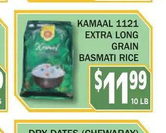 Kamaal 1121 Extra Long Grain Basmati Rice