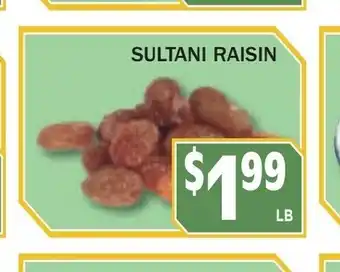 Noble Fresh Foods Sultani Raisin offer