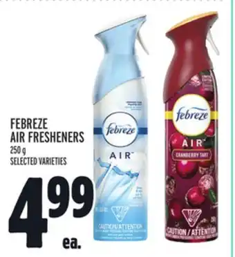 Metro Febreze air fresheners offer
