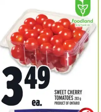 Metro Sweet cherry tomatoes offer