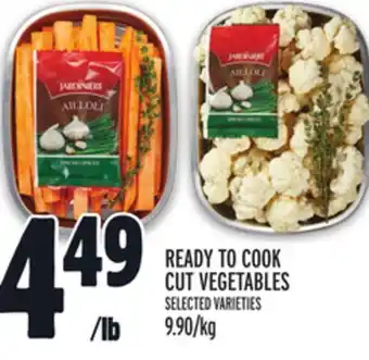 Metro Ready to cook cut vegetables offer
