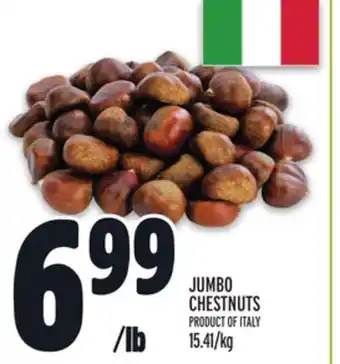 Metro Jumbo chestnuts offer