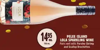 Metro Pelee island lola sparkling wine offer