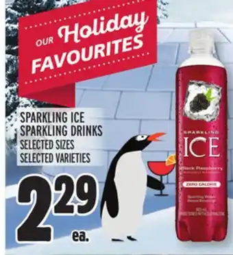 Metro Sparkling ice sparkling drinks offer