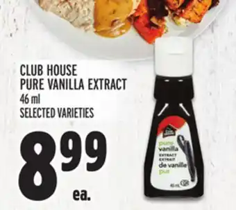 Metro Club house pure vanilla extract offer