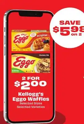 Metro Kellogg's eggo waffles offer