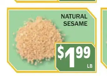 Noble Fresh Foods Natural Sesame offer
