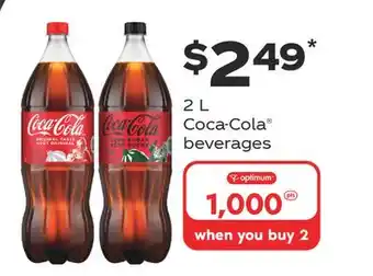 Fortinos Coca-cola beverages offer