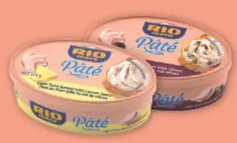 Fortinos Pate tuna spread with lemon juice 1 x 115g pate tuna spread with olives 1 x 115 g offer