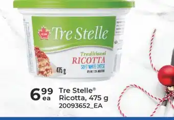 Fortinos Tre stelle ricotta, 475 g offer