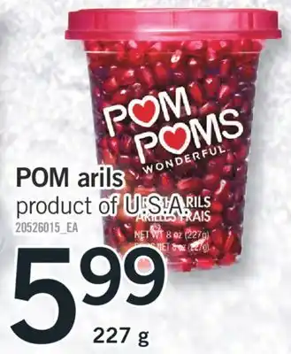Fortinos Pom arils, 227 g offer