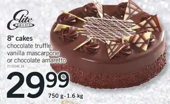 Fortinos 8 cakes 750 g-1.6 kg offer