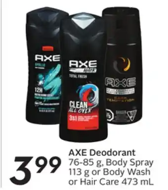 Sobeys Deodorant offer