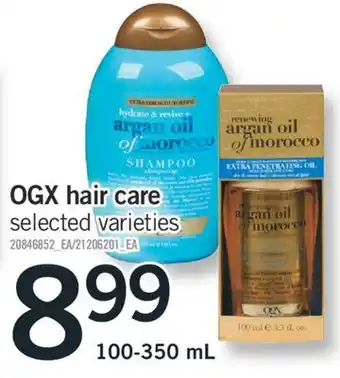 Fortinos Ogx hair care, 100-350 ml offer
