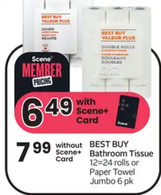 Sobeys Bathroom tissue offer