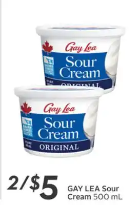 Sobeys Sour cream offer