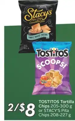 Sobeys Tostitos tortilla chips offer